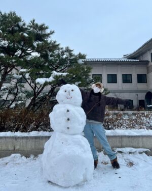 Kim Jae-kyung Instagram - ❄️⛄️❄️