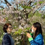 Kim Jae-kyung Instagram - 김여사 환갑기념 꽃놀이🌸