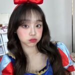 Kim Ji-woo Instagram - 🍎🍏✨