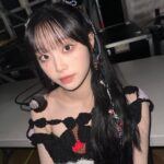Kim Ji-woo Instagram - ˙ᵕ˙ ❤️🩷🩵🤍