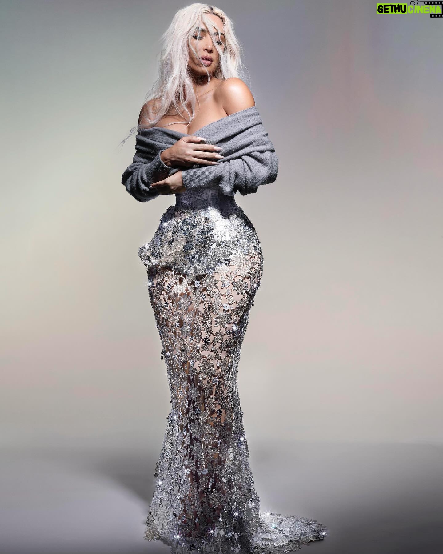 Kim Kardashian Instagram - MARGIELA BY JOHN GALLIANO MET 2024 📷 NICK KNIGHT