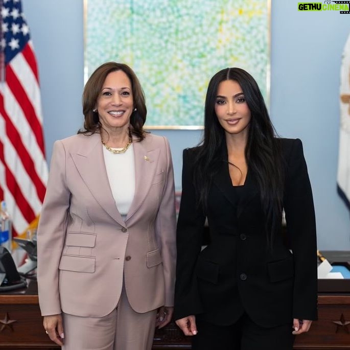 Kim Kardashian Instagram - Honored to join Vice President Harris, criminal justice advocates and four incredible small business owners who received pardons at the White House Second Chance event! We got to hear the lived experiences of how convictions impact your life from the pardon recipients and discussed the changes the Small Business Administration made to allow people with criminal convictions to take out loans! Much more to do but grateful for progress!