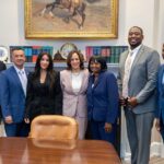 Kim Kardashian Instagram - Honored to join Vice President Harris, criminal justice advocates and four incredible small business owners who received pardons at the White House Second Chance event! We got to hear the lived experiences of how convictions impact your life from the pardon recipients and discussed the changes the Small Business Administration made to allow people with criminal convictions to take out loans! Much more to do but grateful for progress!