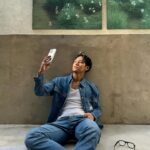 Kim Min-gyu Instagram – Beautiful weather in April💙