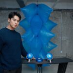 Kim Min-gyu Instagram - 💙 #BeosoundA1 #BangOlufsen #ADERERROR #뱅앤올룹슨 #아더에러 #광고