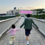 Kim Na-young Instagram - 신우 축구 간 사이에 이준이랑 데이트👼🏻💙