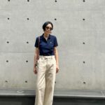 Kim Na-young Instagram - #광고 라코스테의 폴로셔츠를 입어봤어요. 어떤 컬러가 제일 맘에 드시나요? 🤍🌸🖤 #라코스테 #LACOSTE1933 #ReneDidItFirst