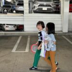 Kim Na-young Instagram – 주차장에서 저스틴비버와 헤일리비버를 만났다. ♥️