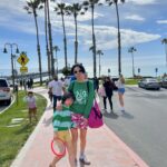 Kim Na-young Instagram - 원반던지기 잘 못해서 신우가 화를 조금 냈지만 그래도 즐거웠던 오늘의 LA 🥏🌴