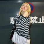 Kim Nam-joo Instagram - Osaka まいどおおきに🩷 じゃあ, またね!
