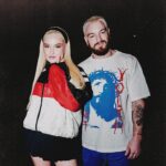 Kim Petras Instagram - Drums w @kimpetras OUT NOW 🥁