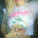 Kim Petras Instagram - Ed Hardy by Kim Petras. Out now 🏝️
