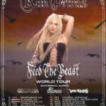 Kim Petras Instagram - i’m so fucking EXCITED TO BRING THE FTB TOUR HOME TO EUROPE … this time with @alexchapman and sweet angels @georgiauk and @babyb3ns!!!! the us leg was one of the best experiences of my life. UK EUROPE see u in FEBRUARY
