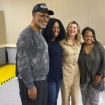 Kim Raver Instagram - POV: It’s our first in-person table read in THREE years, and we get a surprise drop-in from the one and only @shondarhimes ❤️