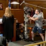 Kim Raver Instagram - This great shot in #LaTresse was harder to shoot than it looks! Our amazing DP @ronaldplantecsc designed the shot for the camera to follow me as my character was fainting! That camera and rig were super heavy and our incredible grip had to balance and then catch it as it swung down like a pendulum - he did a terrific job!! Glad my circus class from BU paid off during that repeated fall on my face 😂#tbt #TheBraid 🎥@local_grips_mtl
