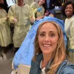 Kim Raver Instagram - Let’s get candid…none of my costars are safe from my camera 📸