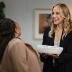 Kim Raver Instagram – We’re serving it up tonight on a brand new episode of #GreysAnatomy. It wasn’t exactly the date night I was hoping for, so bring some🍷’cause we might need it after #Towen’s evening 😬
