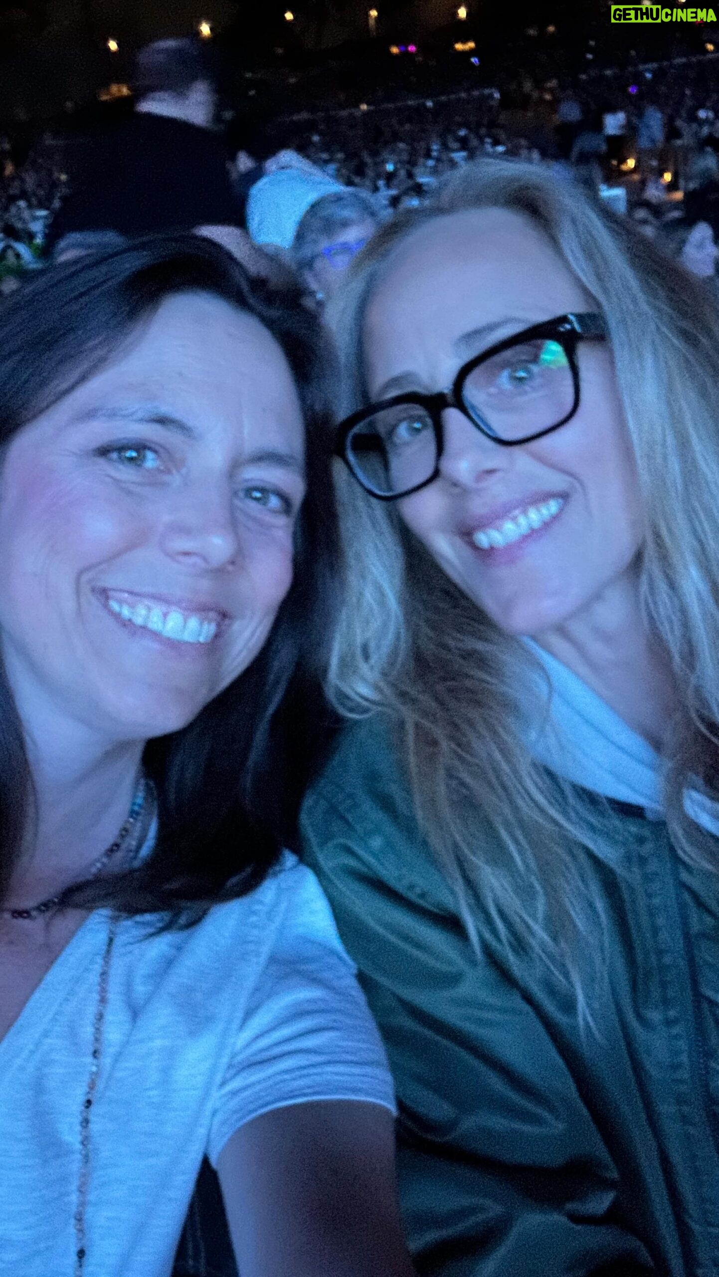 Kim Raver Instagram - @brandicarlile at the Hollywood Bowl this weekend was magical! Her music was hugely inspiring to me while on my directing journey last fall and seeing her in person was nothing short of spectacular!! One of the most generous artists supporting and lifting up other female artists!! And then when she brought out not one, but TWO icons on stage with her — @officialannielennox and the legendary @jonimitchell I was moved beyond words! The collective experience was incredibly powerful. Music has the power to heal during challenging times, and Brandi’s music brought us all a little closer together this weekend. Thank you @brandicarlile for “shinning your light”! 💜