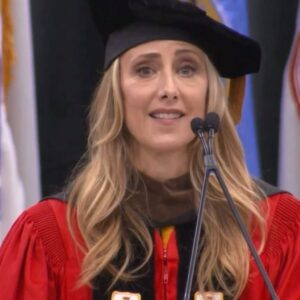 Kim Raver Instagram - What an unbelievable weekend at my Alma Mater! The wonderful Dean Harvey and Boston University asked me to give the convocation speech at The College of Fine Arts to the amazing class of 2023. What an incredibly resilient and talented group of creatives!! I was especially blown away by the two amazing #CFA2023 graduates who I had the pleasure of watching perform at @thebostonpops. We are lucky to have such beautiful artists entering the workforce and we’re fighting to create space for the current and next generations to have fair pay and equality for all. Congratulations to all the 2023 graduates! I know you will do and create wonderful things! ✨❤️ xo, Kim
.
.
.
#MyCFA #WGAstrong #BostonUniversity 

📸 Douglas Levy
