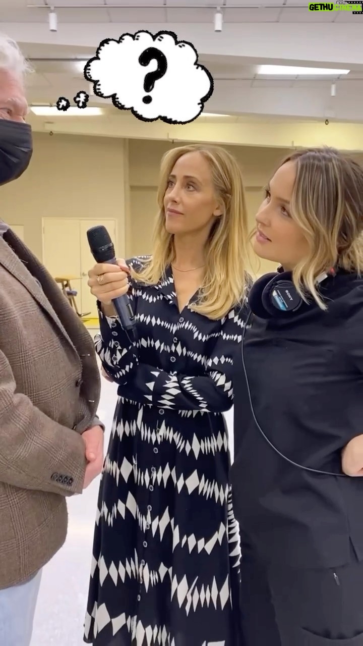 Kim Raver Instagram - Our quest continues… Join me and @camillaluddington as we dig deep and leave no stone unturned to find out… is it #GenZ?!!???!! 👀🎤🤔 #part2 #greysanatomy