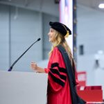 Kim Raver Instagram - What an unbelievable weekend at my Alma Mater! The wonderful Dean Harvey and Boston University asked me to give the convocation speech at The College of Fine Arts to the amazing class of 2023. What an incredibly resilient and talented group of creatives!! I was especially blown away by the two amazing #CFA2023 graduates who I had the pleasure of watching perform at @thebostonpops. We are lucky to have such beautiful artists entering the workforce and we’re fighting to create space for the current and next generations to have fair pay and equality for all. Congratulations to all the 2023 graduates! I know you will do and create wonderful things! ✨❤️ xo, Kim . . . #MyCFA #WGAstrong #BostonUniversity 📸 Douglas Levy