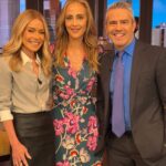 Kim Raver Instagram - It’s always an absolute joy to be a guest on @livekellyandmark and what fun to have @bravoandy there today as well! Press week is off to an amazing start ✨