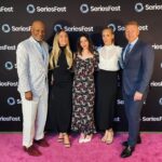 Kim Raver Instagram - Celebrating the awesome @beersbetsy @seriesfest✨❤️