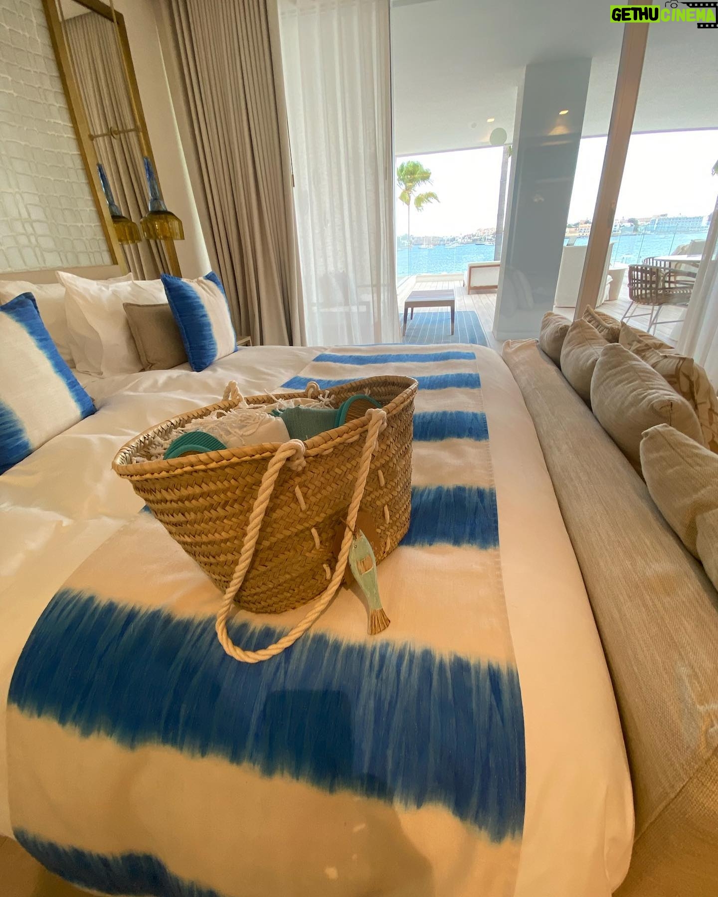 Kim Raver Instagram - Thank you Nobu Hotel Ibiza Bay for the wonderful welcome celebrating our belated wedding Anniversary. Everyone was so helpful and this beautiful stay made it a very special time for us! #suppliedby @ibizabay