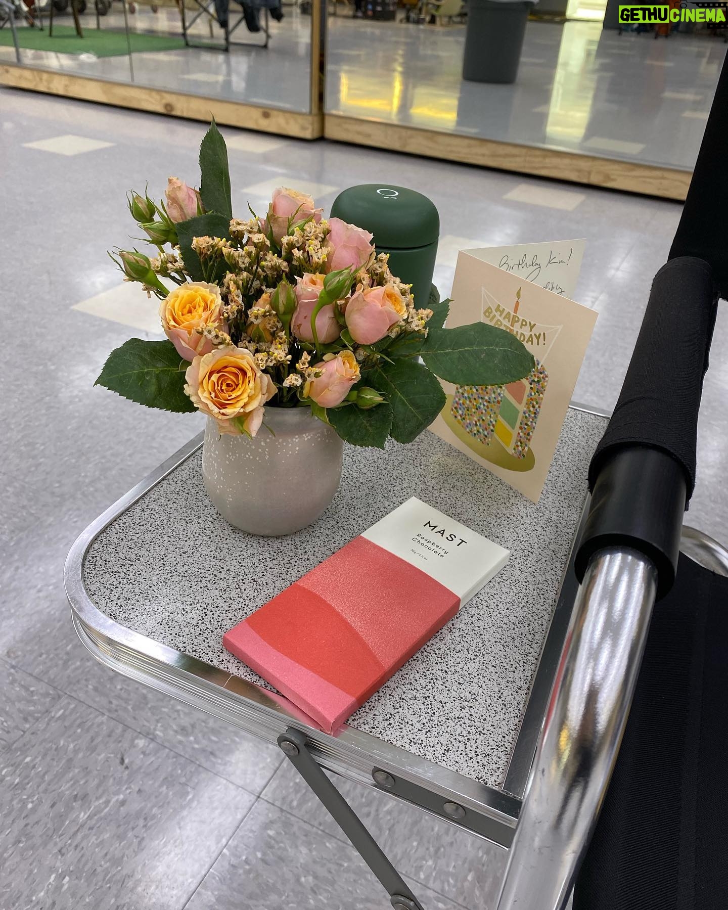 Kim Raver Instagram - Thank you for all the Birthday wishes today! 🎂 To my incredible #GreysAnatomy cast, we filmed all day long and you still showered me with birthday love! To the fans who sent me these incredible flowers, and all the fans who spent hours creating these beautiful collages and videos (like the ones here) I am forever grateful for your love and support ♥️ Thank you for making this day so special!