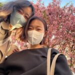 Kim Seul-ki Instagram - 사랑하는 언니랑🌸