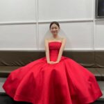 Kim Seul-ki Instagram - 여기가 바로 뮤직뱅크 핫플레이스 인가요?🍎