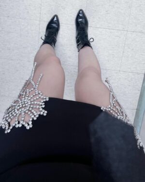 Kim So-hee Instagram - 블랙은 사랑이야🖤🤍🩶