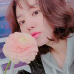 Kim So-hye Instagram - 생화 예쁘다아🌸