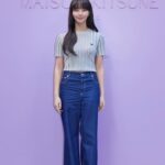 Kim So-hyun Instagram - Baby Fox💜 #maisonkitsune #babyfox #베이비폭스 @maisonkitsune ⠀