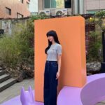 Kim So-hyun Instagram - Baby Fox💜 #maisonkitsune #babyfox #베이비폭스 @maisonkitsune ⠀