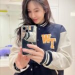 Kim So-yeon Instagram - @wontech_laser ⚡️ @oligio_official 💜 #원텍 #올리지오 #올리지오x ⚡️💜🖤👍🫶