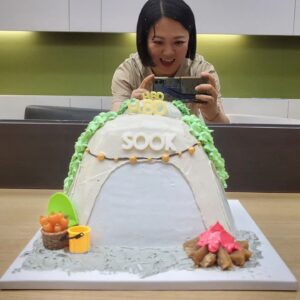Kim Sook Instagram - 축하해 주셔서 너무 감사합니다 ^^ 그래 이게 행복이지~