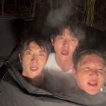 Kim Sook Instagram - 사랑스런 남동생 3명이 생겼습니다.요녀석들이랑 평생 친하게 지내야지요^^ #홍김동전 #김숙캠핑 사우나개장 첫손님들 #조세호 #주우재 #장우영