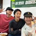 Kim Sook Instagram - 물벼락 이후 개운한 마음으로 회식참가 #홍진경 장우영이 쏘는날!!! #홍김동전 #수저게임
