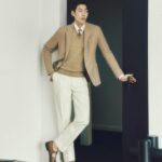 Kim Woo-bin Instagram - #ralphlaurenpurplelabel 🟪🟣🔮🦄☂️