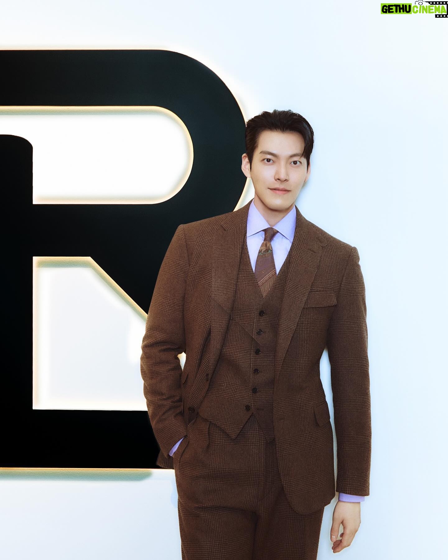 Kim Woo-bin Instagram - Ralph Lauren Purple Label Spring 2024 Presentation🟣 #RalphLauren #RLPurpleLabel #RLSP24