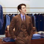 Kim Woo-bin Instagram - Ralph Lauren Purple Label Spring 2024 Presentation🟣 #RalphLauren #RLPurpleLabel #RLSP24