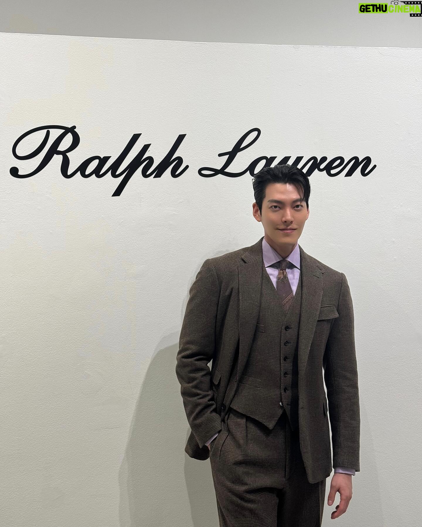 Kim Woo-bin Instagram - Ralph Lauren Purple Label Spring 2024 Presentation🟣 #RalphLauren #RLPurpleLabel #RLSP24