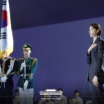 Kim Yeon-koung Instagram - 나는 자랑스러운 태극기 앞에. #815 #🇰🇷 #NationalLiberationDay