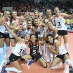 Kim Yeon-koung Instagram - Spor Toto champions cup Champion🧡🖤🏆🥇