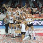 Kim Yeon-koung Instagram - Spor Toto champions cup Champion🧡🖤🏆🥇