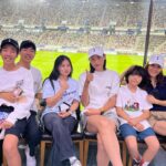 Kim Yeon-koung Instagram - 쿠팡플레이 초대해주셔서 감사합니다 💚⚽️ #coupangplay #tottenham #sevilla