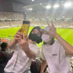 Kim Yeon-koung Instagram - 쿠팡플레이 초대해주셔서 감사합니다 💚⚽️ #coupangplay #tottenham #sevilla