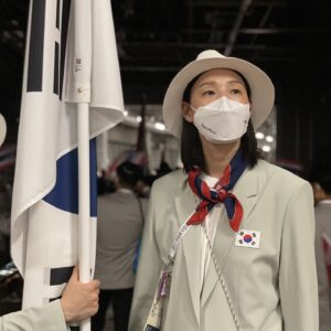 Kim Yeon-koung Instagram - 도쿄 올림픽 2020 1에서 기수로 선정되어 영광스러운 자리에 참석하게 됐습니다. 대한민국 모든 선수들 열심히 준비하고 고생하신 만큼
좋은 결과 있으시길 응원하겠습니다 🇰🇷
#flagbearer #tokyoolympics #teamkorea🇰🇷 #teamgalaxy