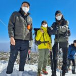 Kim Yeon-koung Instagram - The most splendid scenery ever 😎 #hallasanmountain #expedition